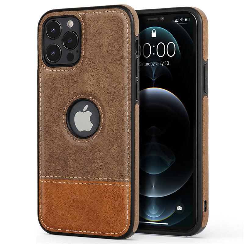 Ultra Thin Slim Leather Phone Case For iPhone 13 Pro Max 12 Pro Max 14 Shockproof Bumper Soft Business Back Cover Back Cover Case Shockproof Camera and Screen Protection PU Leather Case for iPhone