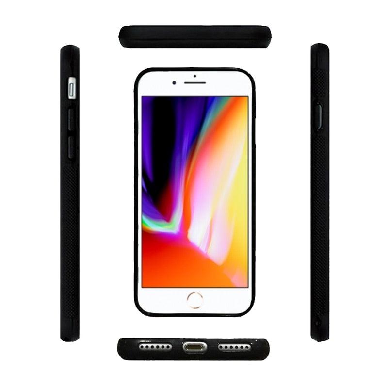 Dog Phone Case For iPhone 14 11 12 13 mini Pro X XR XS MAX 6S 7 8 Plus 5S SE 2020 Cover Shell Premium Soft Liquid Silicone Rubber Full-Body Protective Bumper Case for iPhone