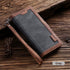 Luxury Magnetic Leather Flip Case For iPhone 14 13 12 Mini 11 Pro SE Card Holder Wallet Stand Cover Leather Wallet Flip Case Cover With Card And Cash Slot 360 Full Body Protection