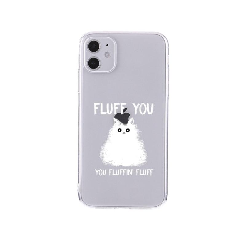 Cute Cartoons Black Cat Transparent Phone Cover For Iphone 14 14promax 14plus 13promax 13 12 11 Shockproof Clear Phone Case Adorable Soft Girls Print Cat Design Clear Cute Flexible Silicone Phone Case