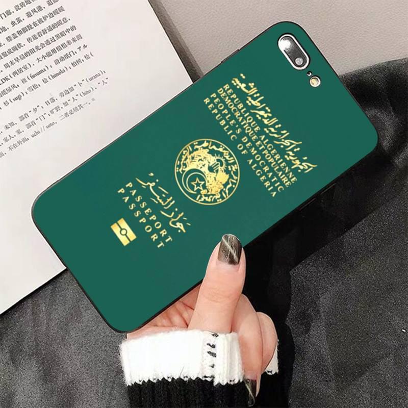 Fashion Passport Phone Case For Iphone 13 8 7 6 6s Plus X 5s Se 2020 Xr 11 12 Pro Xs Max Soft Cover Silicone Bumper Case