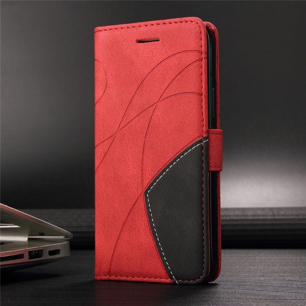 Blue PU Leather Wallet Flip Phone Case Cover For iPhone 13 Pro Max Case Leather Flip Cover iPhone 13 Pro Phone Case For  iPhone 12 Mini 14 11 8 7 6 6s Plus 5 5s Case