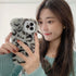 Fashion Fluffy Plush Leopard Camera Protection Phone Case For iphone 13 11 12 Pro MAX X XS XR Winter Warm Girl  Soft and Comfortable Case Unique Design Soft Cover