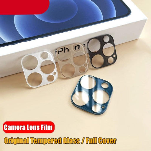 Colourful Tempered Glass Protective Film For iPhone 13 12 11 Pro Max Back Cover Camera Lens Screen Protector For iPhone 13 Mini Camera Lens Protective Lens Film