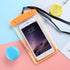 Universal Simple Colorful Waterproof Case For iPhone Cover Bag Cases For Phone Water proof Phone Case Luminous Frame Waterproof Phone Case Large Size Waterproof Phone Pouch For iPhone Case & Strap