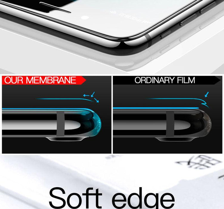 9000D Full Curved Soft Edge Protection Glass For iPhone SE 2020 6 6S Plus Tempered Screen Protector iPhone 7 8 PLUS Glass Film Scratchproof Anti Fingerprints Tempered Glass Screen protector for iPhone