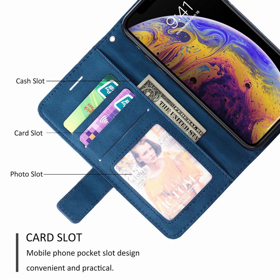 Wallet Flip Leather Phone Case For Redmi Note 10 Pro 10S 9 9S 8 8T 7 7S 7 Pro Redmi 7 7A 8 8A 9 9A 9C 4G 5G Cute Book Cover D21G Wallet Case Flip Case Built in  Card Holder Magnetic Closure Protective Cover