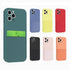 Simple Wallet Case For iphone Silicone Case For iphone 13 12 11 Pro Max Mini With Card Holder Cover Classic Silicone Full Protection Anti-Scratch Shockproof Case