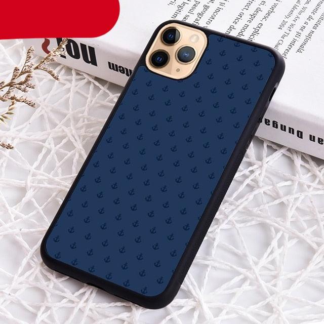 Blue Boat Anchor Printing Drawing Protection Phone Case For Iphone 14 Se 6 7 8 Plus Xr Xs 11 12 13 Pro Max Galaxy S21 22 Silicone Case Toy Story Protective Cover For Iphone