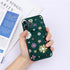 Charming Silicone Soft Anti-Scratch Cases For iPhone 13 Pro Max Case Silicone Wallet Card Holder Cover For iPhone 13 Mini 13ProMax 13Pro Flower Butterfly Beautiful Design Card Holder iPhone Case