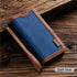 Luxury Magnetic Leather Flip Case For iPhone 14 13 12 Mini 11 Pro SE Card Holder Wallet Stand Cover Leather Wallet Flip Case Cover With Card And Cash Slot 360 Full Body Protection