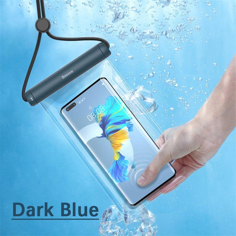 Waterproof Cell Phone Pouch Case Universal Dry Bag for iPhone IPX8 Waterproof Phone Bag Case For iPhone 13 12 Universal Swimming Underwater Diving Phone Pouch Bag Case