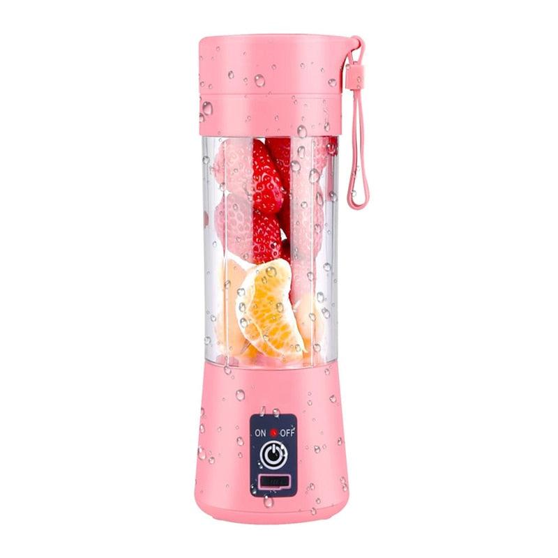 USB Electric Juicer Mini Portable Blender Electric Usb Juice Maker Juicer Bottle Blender Grinder Mixer Rechargeable Juicer Bottle Fruit Mixers Fruit Extractors Multifunction Juice Maker Machine Blender Smoothies