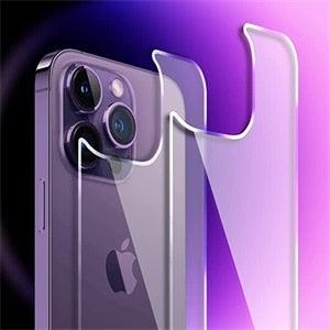 HD Clear Scratch Resistant Anti-Fingerprint Tempered Glass Film Full Screen Coverage Protector For Iphone 14 Pro Max Front Back Screen Protector HD Clarity Anti-Fingerprint Scratch Tempered Glass For Iphone 13