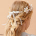 Elegant Pearl Crowns Flower Wreath Headband Girls Bridal Hair Headdress Bride Head Hoop Wedding Headbands Hair Jewelry  White Pearl Cute Headband Alloy Bridal Bridesmaid Hair Accessories