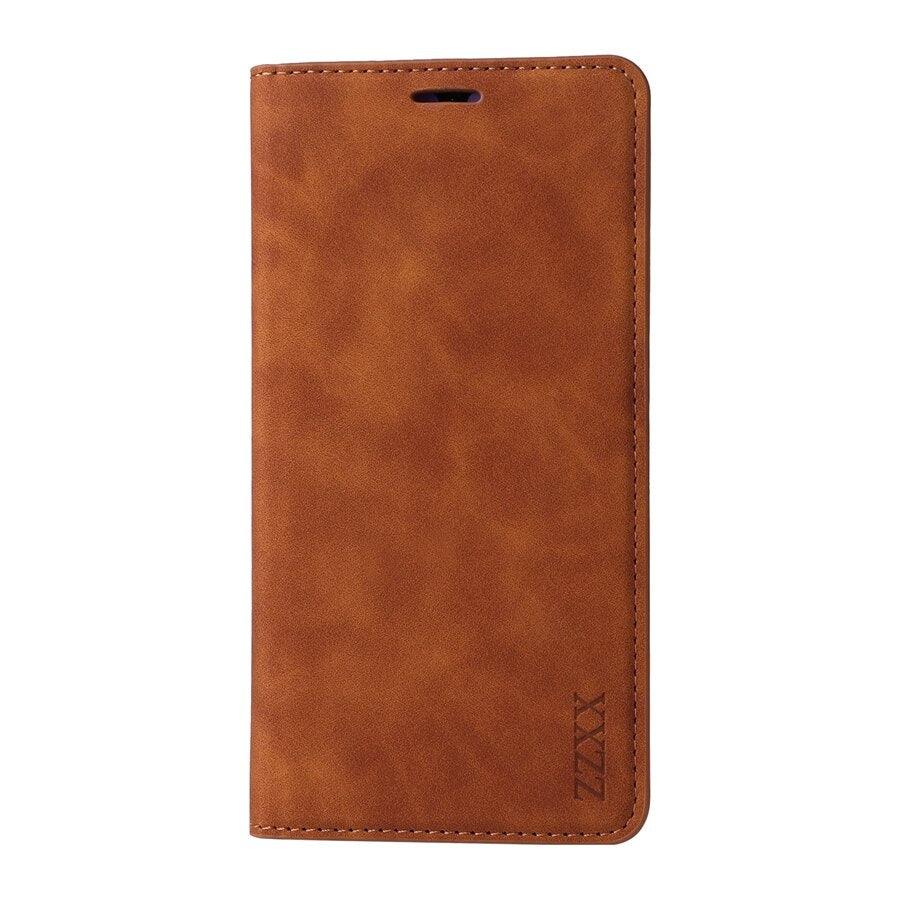 Wallet Flip Leather Case For Xiaomi Redmi 10 10C 9A 9C 9T Note 11 Pro 10S 10 Pro 9 Pro 8T 7 Poco F3 X3 X4 Pro M3 M4 Pro M5s 11T Leather Finish Inbuilt Stand & Pockets Wallet Style Flip Back Case