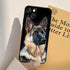 Cartoon German Shepherd Phone Case MAsk  Dog Case For iPhone 13 12 Mini 11 14 Pro Max 6S 8 7 Plus SE 2022 2020 X XS Max XR Back Cover Poodle Dog Phone Case Compatible with iphone