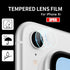 3PCS Ultra-thin Tempered Glass Camera Lens Film For iPhone Xr Rear Camera Len HD Protector Anti-scratch Phone Film Camera Ring Lens Protector with Glass Compatible for iPhone