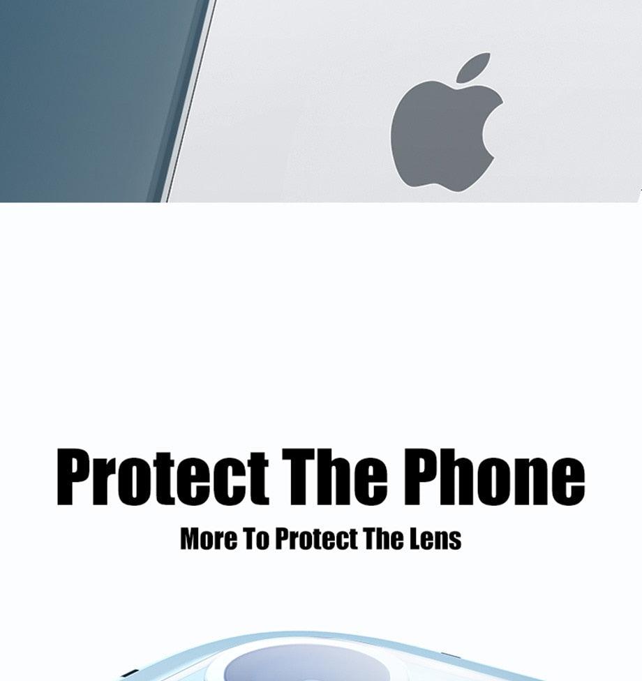 4Pcs Full Cover Protective Glass for Iphone 14 11 12 13 Pro XS Max Camera Protector for Iphone X 11pro Max 12 13 Mini Lens films Glass  Camera Lens Protector For iPhone