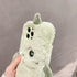 Fashion Winter Soft Fluffy Plush Cartoon Phone Case For iPhone 13 12 11 Pro Max X XR 7 8 Plus XS Max SE Cute Furry Cover Stylish Warm Soft Plush Back Cover