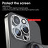 4Pcs Back Lens Glass Protectors for IPhone 13 14 Pro Max 12 Mini X XR Camera Protective Glass on iPhone 11 PRO XS MAX 14 Plus  Camera Lens Protector Full Coverage Anti-Spy Tempered Glass Film 9H Hardness Upgrade Edge Protection