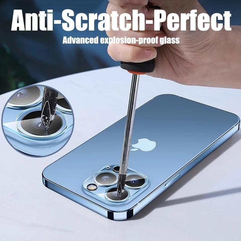 Full Cover Camera Lens Protector for IPhone 12 13 Pro Max Mini Screen Protectors for IPhone 11 14 Pro Xs Max X XR Tempered Glass Camera Lens Screen Protector