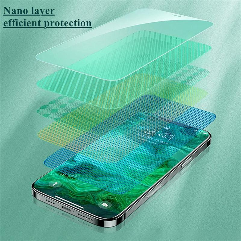 360 Front+Back Full Body Film On the Screen Protector For iPhone 14 13 Pro Max 12 Temper Film Premium HD Clarity Anti-Fingerprint/Scratch Screen Protector 11 Mini Ultra Thin Matte Clear Cover