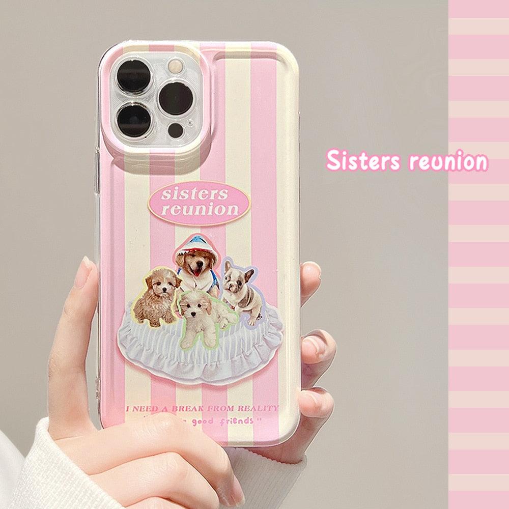 Cute Cat Transparent Phone Case For Iphone 11 12 13 Pro Max Case X Xs Max Xr Phone Case 7plus 8plus Case Cute Clear Protective Phone Cases