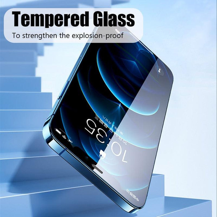 4PCS Tempered Glass for iPhone 13 12 11 Pro Max Mini Screen Protector for iPhone 14 Pro Max 7 8 6 6S Plus SE 2020 X XR Xs Glass Easy Installation Frame Case Friendly Premium Tempered Glass for iPhone