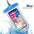 Universal Mobile Phone Transparent Waterproof Bag Three-Layer Sealed Beach Fishing Underwater Swimming Waterproof Case Mobile Phone Cover Water Proof Pouch Bag for iPhone