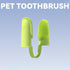 Dog Super Soft Pet Finger Toothbrush Teeth Cleaning Bad Breath Care Nontoxic Silicone Tooth Brush Tool Dog Cat Cleaning Supplies Finger Dog Toothbrush Silicone Finger Brush for Dogs Cats Teeth Cleaning