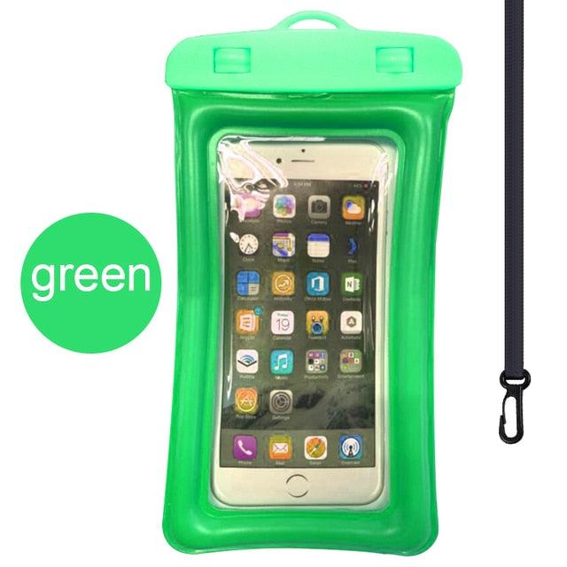 Universal Waterproof Phone Case Swim Bag For iPhone 11 13 Pro Max Water Sports Beach Pool Cover Universal Waterproof Phone Case  Waterproof Phone Pouch for iPhone