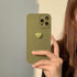 3D Love Heart Phone Case For iPhone 11 12 13 14 Pro Max X XR XS Max 7 8 Plus Soft Silicone Camera Protector Cover Case for Girl Fashion Cute Love-Heart Shape Silicone Case Shockproof Soft Back Cover Protective Case