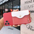 Luxury Wallet Phone Case For iPhone 13 Pro Max 11 12 Pro Max X XR XS 7 8 Plus 13 Mini Soft Silicone Handbag Card  Phone Case Wallet Compatible iPhone Bag Cover