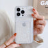 Transparent Cute Heart Pattern Phone Cases For iPhone 13 14 Pro Max Simple Luxurious Love Gradient Silicon Wallet Cover Card Holder Shockproof Bumper Protective Cover