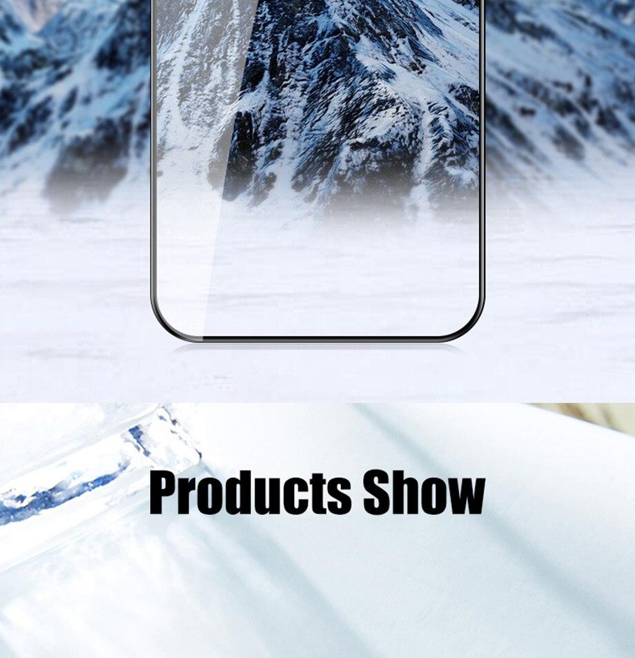 9D Full Cover Glass Screen Protector for IPhone 11 Pro Max 14 12 X s XS XR Tempered Glass on IPhone 13 Mini 7 8 6S Plus SE Film  Tempered Glass Screen Protector Compatible for iPhone