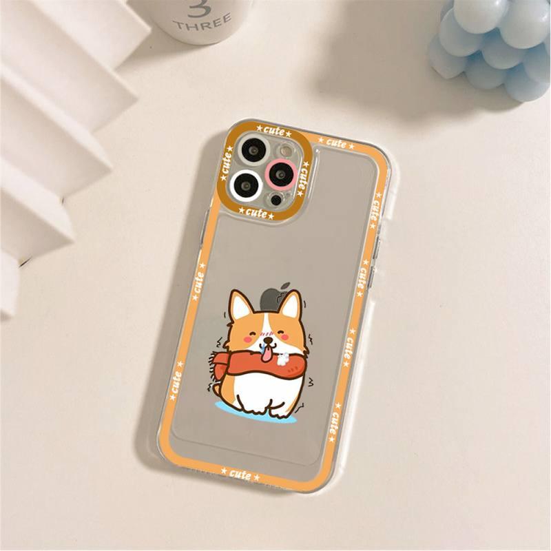 Cute Puppy Phone Case For Iphone 11 12 13 Mini Pro Max 14 Pro Max Case Shell Butt Squishy Fidget Toys Phone Case For Iphone