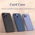 Soft Silicone Phone Case For iPhone 14 13 Pro Max 13 Mini 14Pro Wallet Card Holder Cover Silicone Case for Women Girls Anti-Scratch Soft Lining Protective Case