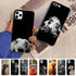 Dog Phone Case For Iphone 11 12 13 Mini Pro Max 8 7 6 6s Plus X 5 Se 2020 Xr Xs Case Shell Cute Funny Pattern Black Phone Case