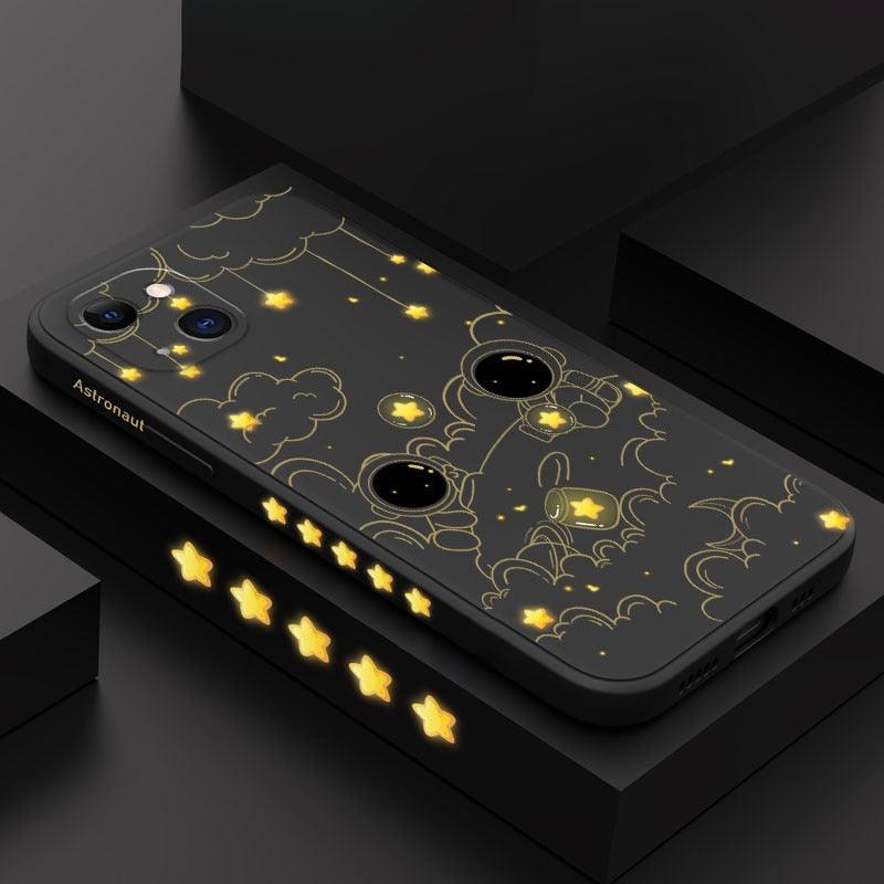 Astronaut Phone Case For Iphone 14 13 12 11 Pro Max Mini X Xr Xs Max Se2020 8 7 Plus 6 6s Plus Cover Heavy Duty Hybrid Protection Cover