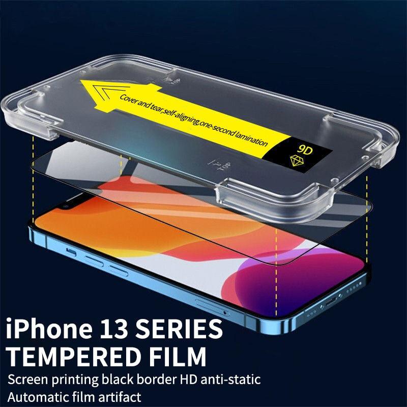 2pcs Full Cover Screen Protector For iPhone 11 12 13 PRO MAX Privacy Glass For iPhone 14 Pro XS Max XR 13 12 mini Tempered Glass Tempered Glass Screen Protector Film 9H Hardness Anti Scratch Screen Protector