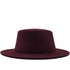 Winter Autumn Woolen Women Men Fedora Hats Fashionable Women Classic Wide Brim Fedora Hat Adjustable Big Fedoras Hat Luxury Brim Fedora Hat Summer Men Classic Hat