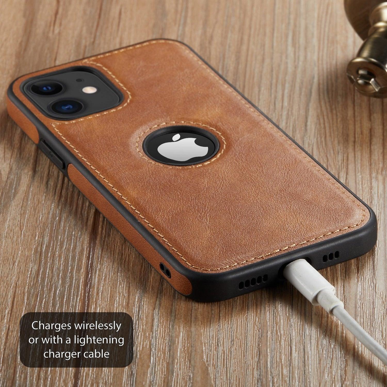 Luxury PU Leather Phone Case For iPhone 14 pro max  13 Pro max 11 12 Pro Max XR XS Max X 7  Plus  case leather Slim  Back Cover Compatible with iPhone 13 Pro Case Slim Leather Classic Luxury Elegant Phone Cover