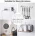 10 Pcs Punch-Free Non-Marking Strong Adhesive Screw Stickers Wall Picture Hook Invisible Traceless Hardware Drywall Hooks Towel Hook Self Adhesive Key Holder Wall Hook Clothes Coat Robe Hooks Cabinet Closet Door Hanger