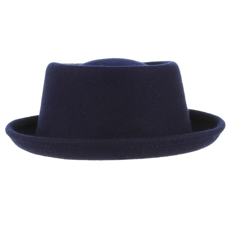 Unisex White Classic Wool Soft Hat Simple Black Fedora For Men Women Pork Pie Hat Comfortable Soft Porkpie Hats Flat Top Men's Fedora Autumn Winter Warm Hat Dress Hats