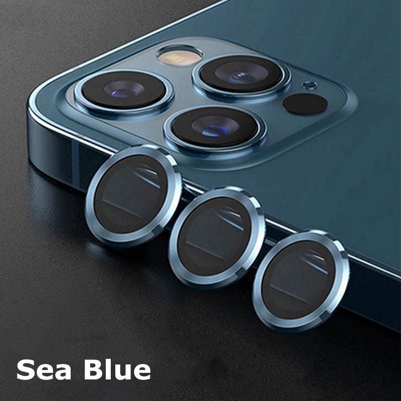 Camera Lens Protectors For iPhone 14 Pro Max Camera Metal Ring Protector Case Glass for iPhone 13mini 14plus 13 14pro Lens Film Camera Lens Protector Tempered Glass Camera Lens Protector