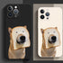 Cute and Funny Puppy Phone Case For iPhone 13 14 11 12 Pro Max XS XR 7 8 Plus Creative Shockproof Soft Silicone Phone Cover Flexible Silicone Dog Pattern Cute Phone Case