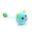 4pcs/lot Plush Mouse Cat Toy Cute Bell Mice Funny Cat Toys Cute Plush Teeth Cleaning Balls Chewing Soft Molar Toy Faux Pet Toy Colorful Plush Mouse Head with Bell Rope Cat Toy Interactive Cat Toy