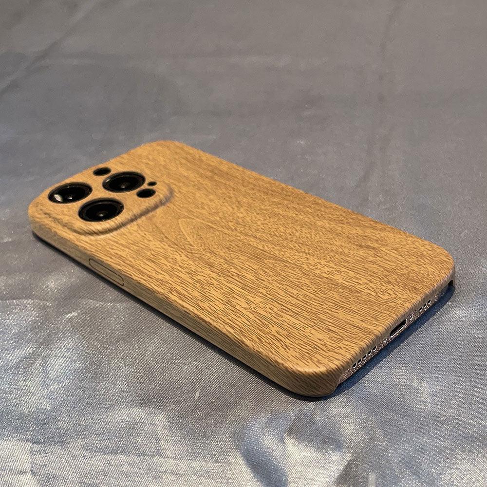 Ultra thin Vintage Wood Texture Phone Case For iPhone 14Plus 13Pro 14 13 12 Pro Max Lens protection anti-skid Soft Cover Wooden Smartphone case For iPhone