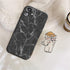 Luxury Marble Texture Phone Case For iPhone X XR XS 7 8 6S 6 5 Plus Silicone Anti Fall Back Cover Ultra Thin Soft Silicone Protective Shockproof and Scratch Resistant with Cute Design Pattern Case